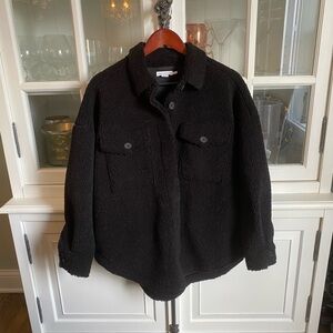 Oversized Good American Sherpa Jacket